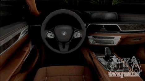 BMW 750Li 2016 pour GTA San Andreas