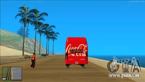 Coca Cola Volvo Bus Mod pour GTA San Andreas