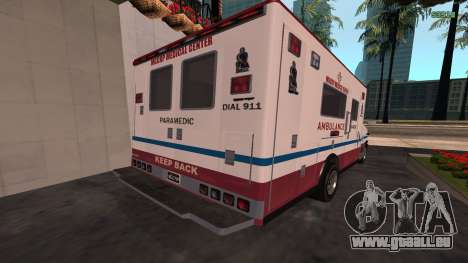 MGCRP AMBULANCE Mod für GTA San Andreas