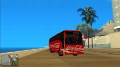 Coca Cola Volvo Bus Mod für GTA San Andreas