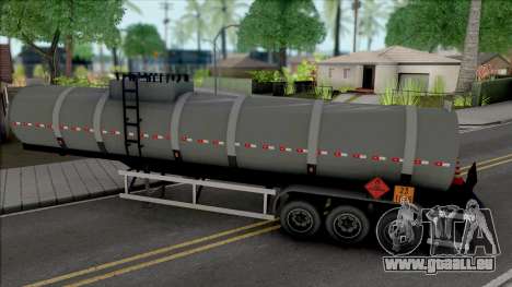 Tank Semi-trailer Improved pour GTA San Andreas