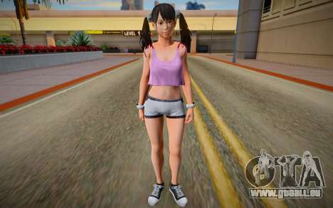 Tekken 7 Ling Xiaoyu Animal Panda Costume pour GTA San Andreas