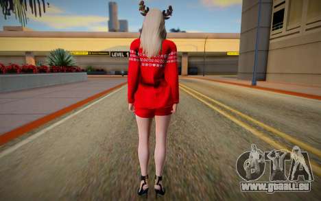 Rachel Christmas Outfit für GTA San Andreas