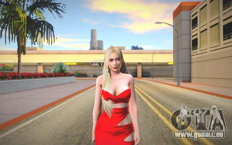 Helena Red Dress pour GTA San Andreas