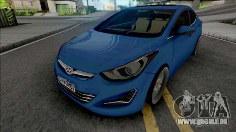 Hyundai Elantra Edit für GTA San Andreas