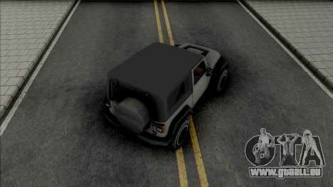 Jeep Wrangler Improved pour GTA San Andreas