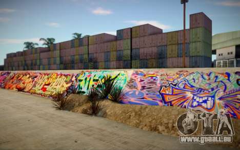 Los Angeles 90s Stormdrain Graffiti pour GTA San Andreas