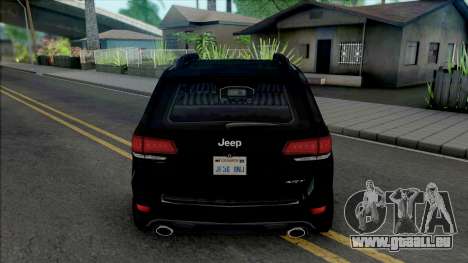 Jeep Grand Cherokee SRT 2014 Improved pour GTA San Andreas