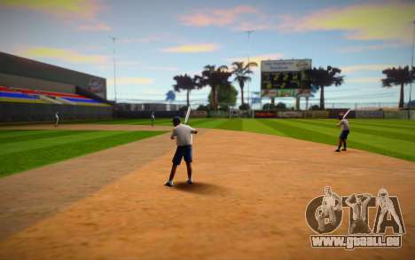 Training auf einem Baseballfeld in LV für GTA San Andreas