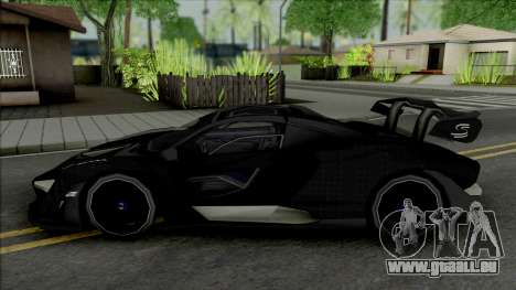 McLaren Senna Carbon FIB pour GTA San Andreas