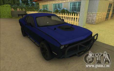 Lettys Dodge Challenger SRT pour GTA Vice City