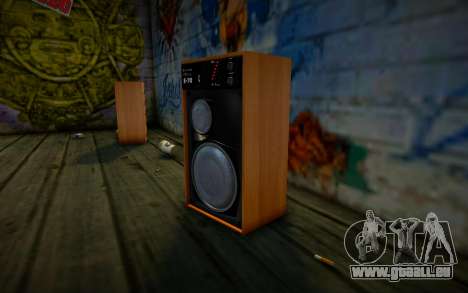 Speakers Radiotehnika S-70 pour GTA San Andreas