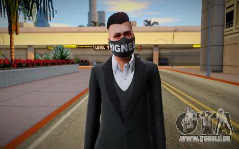 Gta Online Skin With Bigness Mask für GTA San Andreas