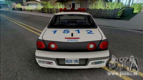 Chevrolet Impala 2003 NYPD (512x512 Texture) für GTA San Andreas