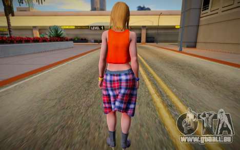 DOA6 Tina Armstrong Costume 5 pour GTA San Andreas