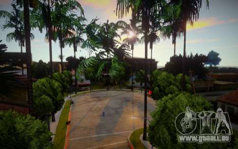 Tree Mapping In Grove Street pour GTA San Andreas