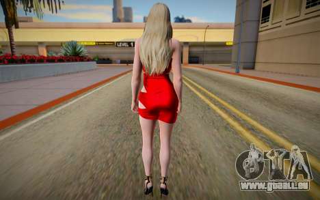 Helena Red Dress pour GTA San Andreas