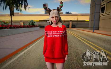 Rachel Christmas Outfit pour GTA San Andreas