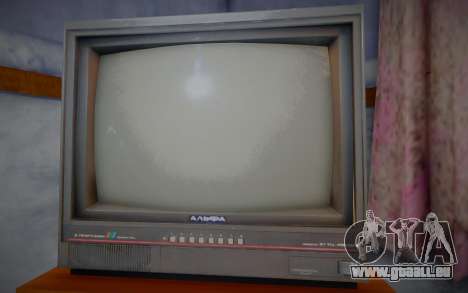 Colour TV Alpha-51TC 485DMV für GTA San Andreas