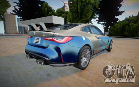 2021 BMW M4 GTR pour GTA San Andreas