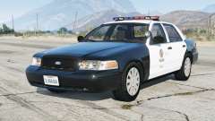 Ford Crown Victoria P71 Polizei Abfangjäger 2001〡LAPD [ELS] v4.6 für GTA 5