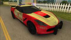 Corvette C7 Police für GTA Vice City