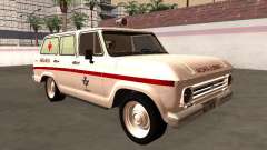 Chevrolet Veraneio 1973 INAMPS Ambulance pour GTA San Andreas