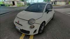 Fiat 500 2015 Improved pour GTA San Andreas