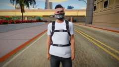Skin Random from GTA ONLINE With Parachute pour GTA San Andreas