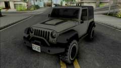 Jeep Wrangler Improved für GTA San Andreas