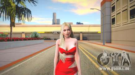 Helena Red Dress für GTA San Andreas