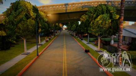 Tree Mapping In Grove Street für GTA San Andreas