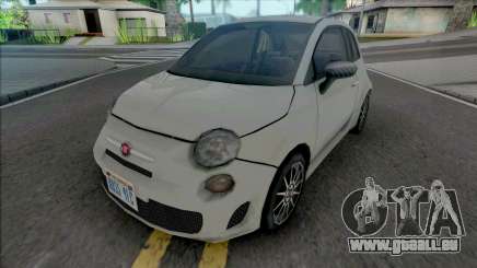 Fiat 500 2015 Improved pour GTA San Andreas