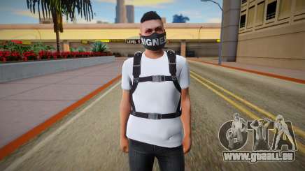 Skin Random from GTA ONLINE With Parachute für GTA San Andreas