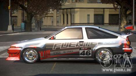 1983 Toyota AE86 GS Racing L1 pour GTA 4