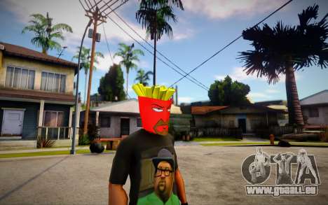 AQUA TEEN HUNGER FORCE - Frylock Mask For CJ für GTA San Andreas