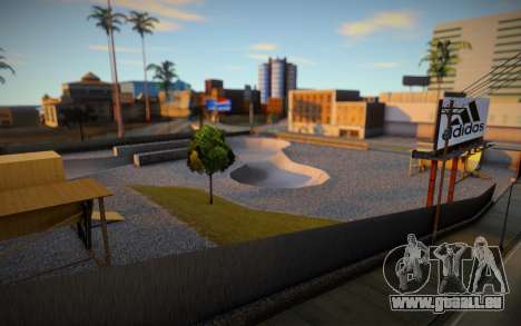 Erneuerter Skatepark v2 für GTA San Andreas