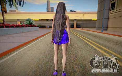 Tifa Purple Dress für GTA San Andreas