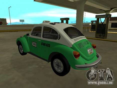 Volkswagen Beetle 1994 Taxi aus Mexiko für GTA San Andreas