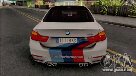 BMW M4 F82 [HQ] für GTA San Andreas