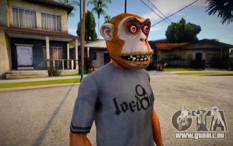 Monkey Mask (GTA Online Diamond Heist) für GTA San Andreas