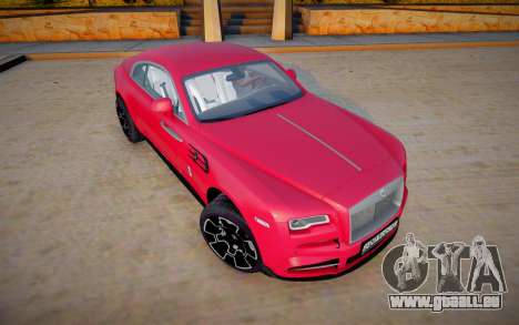 Rolls-Royce Wraith 2019 pour GTA San Andreas