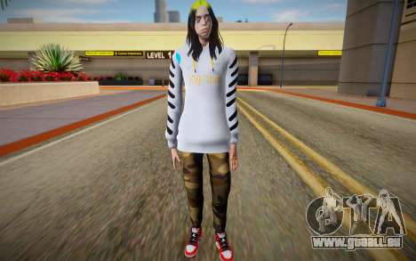 Billie Eilish V1.0 für GTA San Andreas