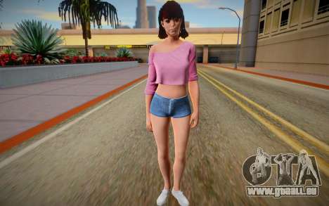 Tiffany Cox from Friday the 13th: The Game pour GTA San Andreas