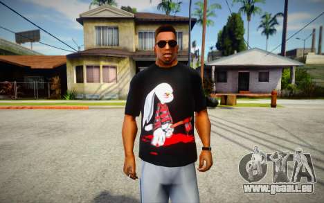 Evil Serial Killer Bunny T-Shirt pour GTA San Andreas