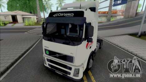 Volvo FH12 460 Girteka Logistics pour GTA San Andreas