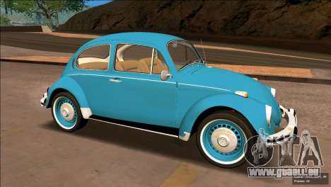 Volkswagen Beetle (Beetle) 1300 1974 - Brésil pour GTA San Andreas