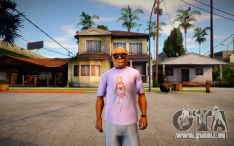 Camisa Asuna Love (SAO) pour GTA San Andreas