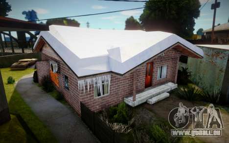 Winter Gang House 5 für GTA San Andreas