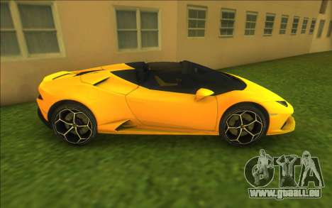 Lamborghini Huracan EVO Spyder pour GTA Vice City